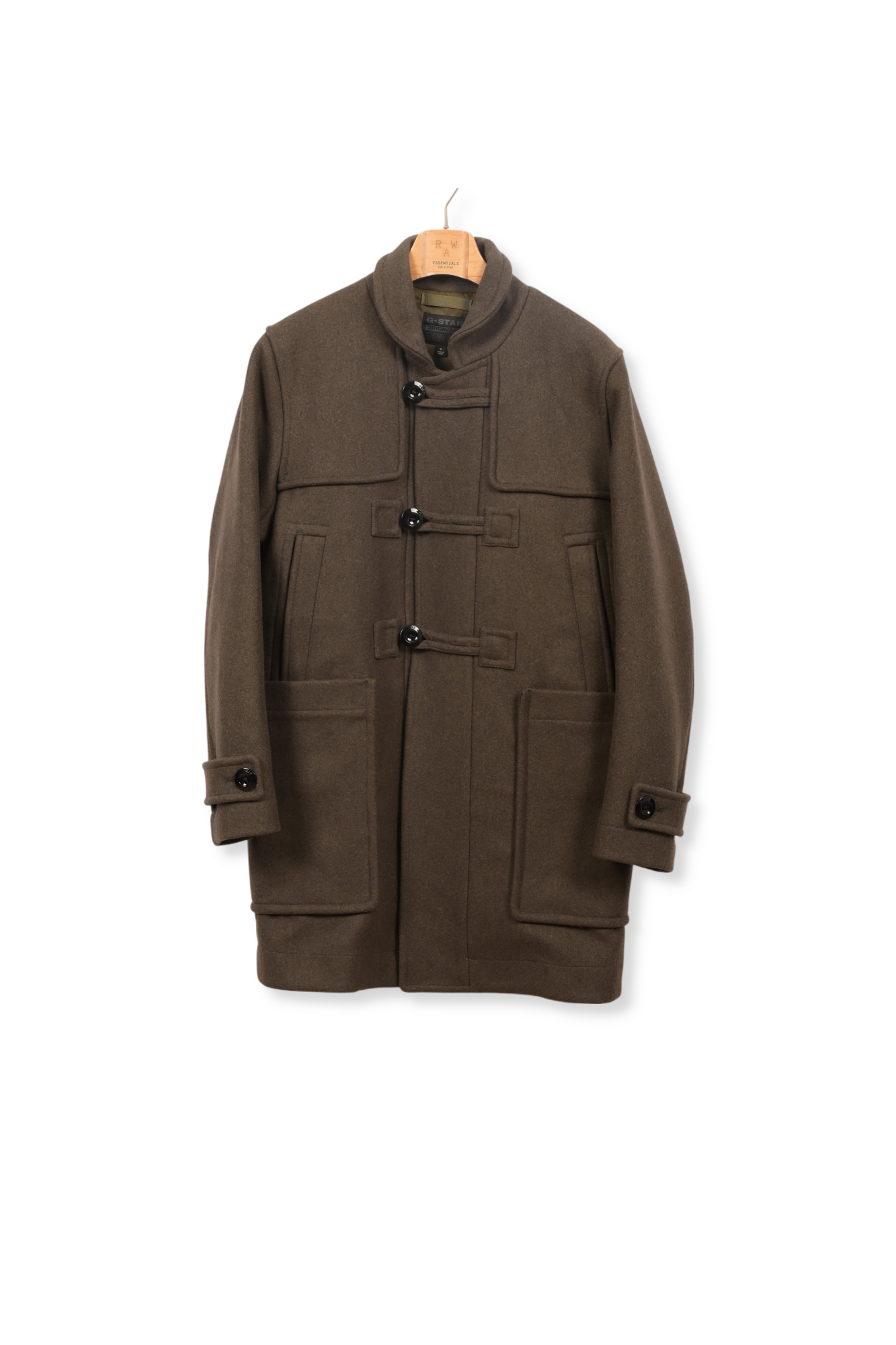 Premium E Mega Wool Duffle Coat Dada sport preloved - seconde main