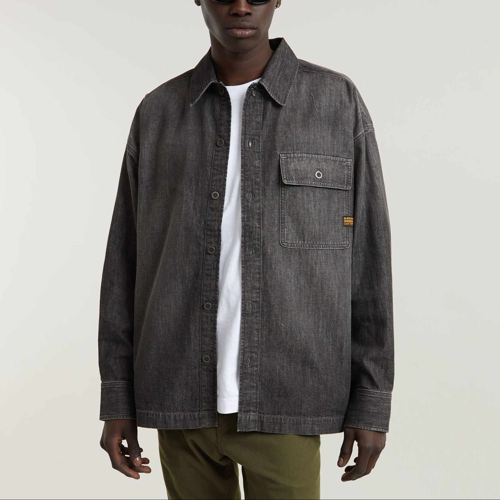 Boxy Flap Pocket Shirt Dada sport preloved - seconde main