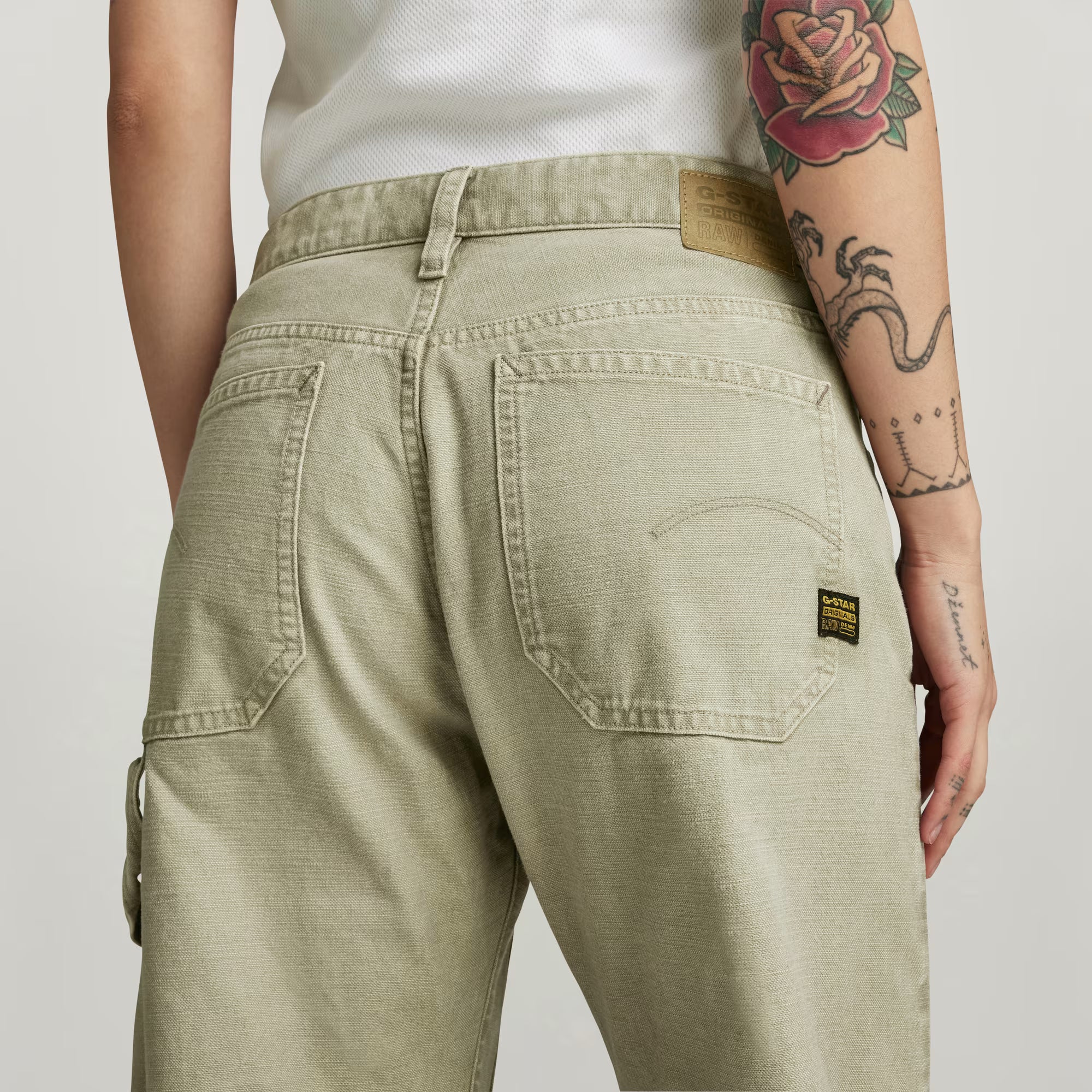 Bowey 3D Carpenter Loose Jeans Dada sport preloved - seconde main