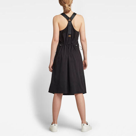 Jurk Dungaree A-Line Dada sport preloved - seconde main