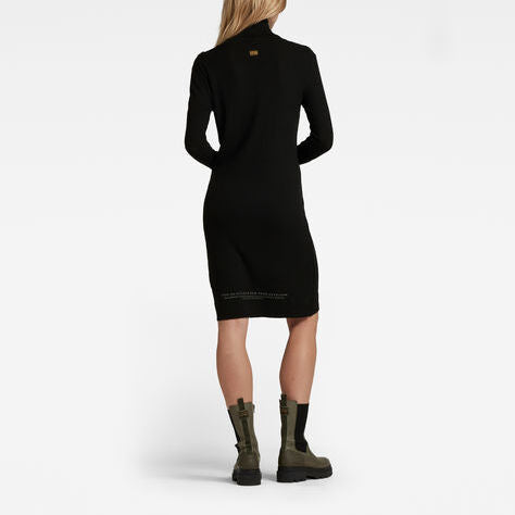 Rib Mock Slim Dress Dada sport preloved - seconde main