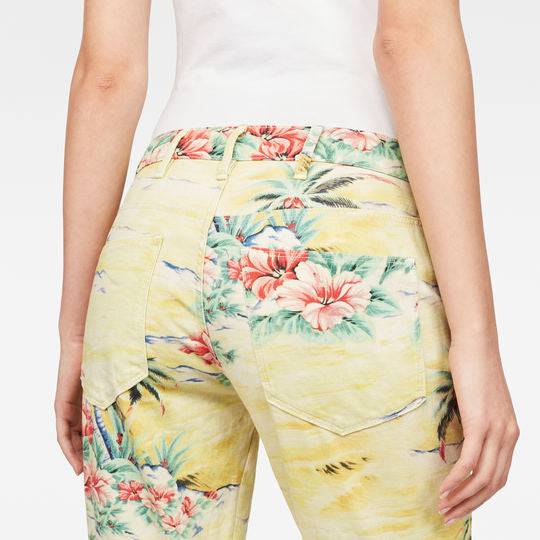 5622 3D Mid Boyfriend Color Jeans Dada sport preloved - seconde main