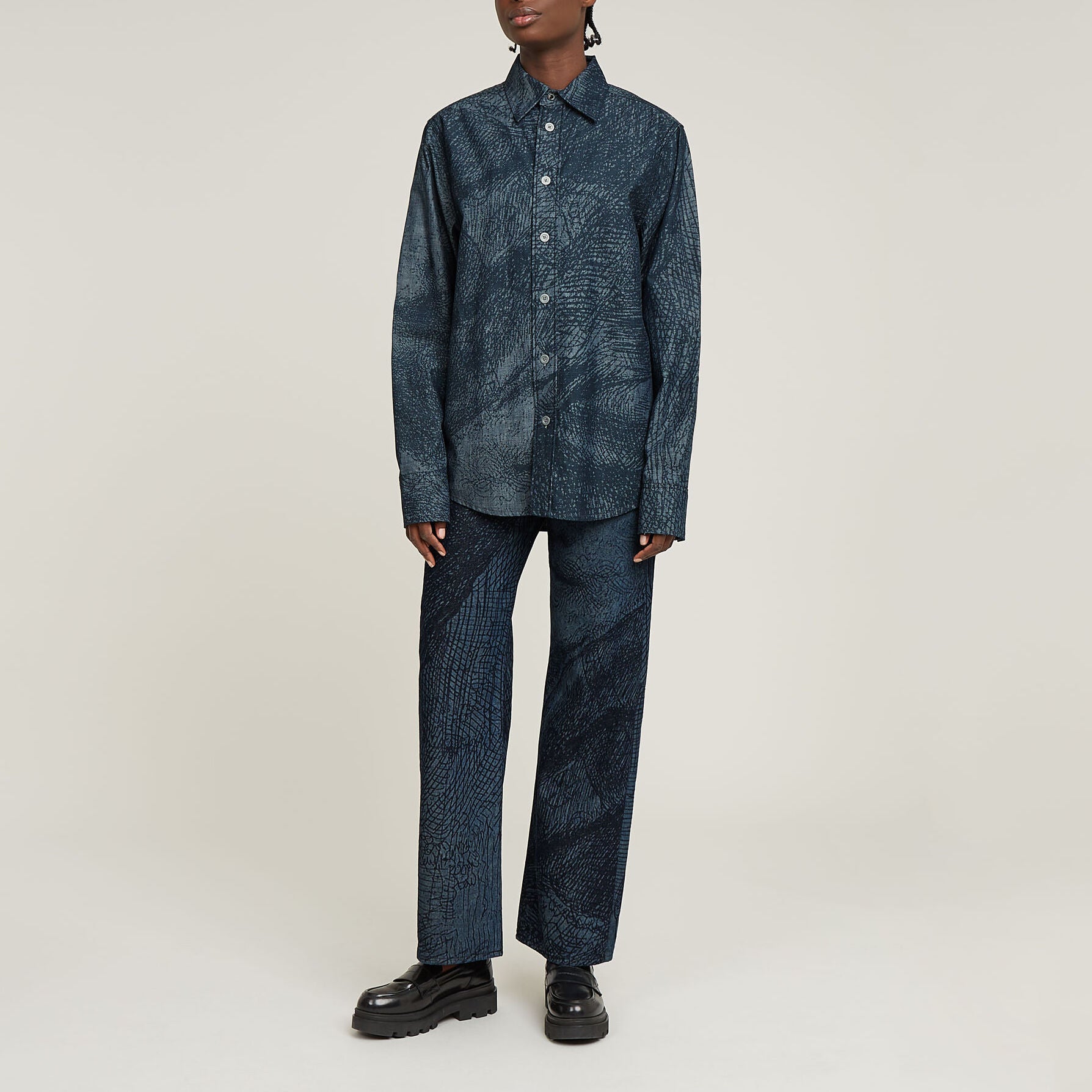 Rembrandt Unisex Denim Shirt Dada sport preloved - seconde main