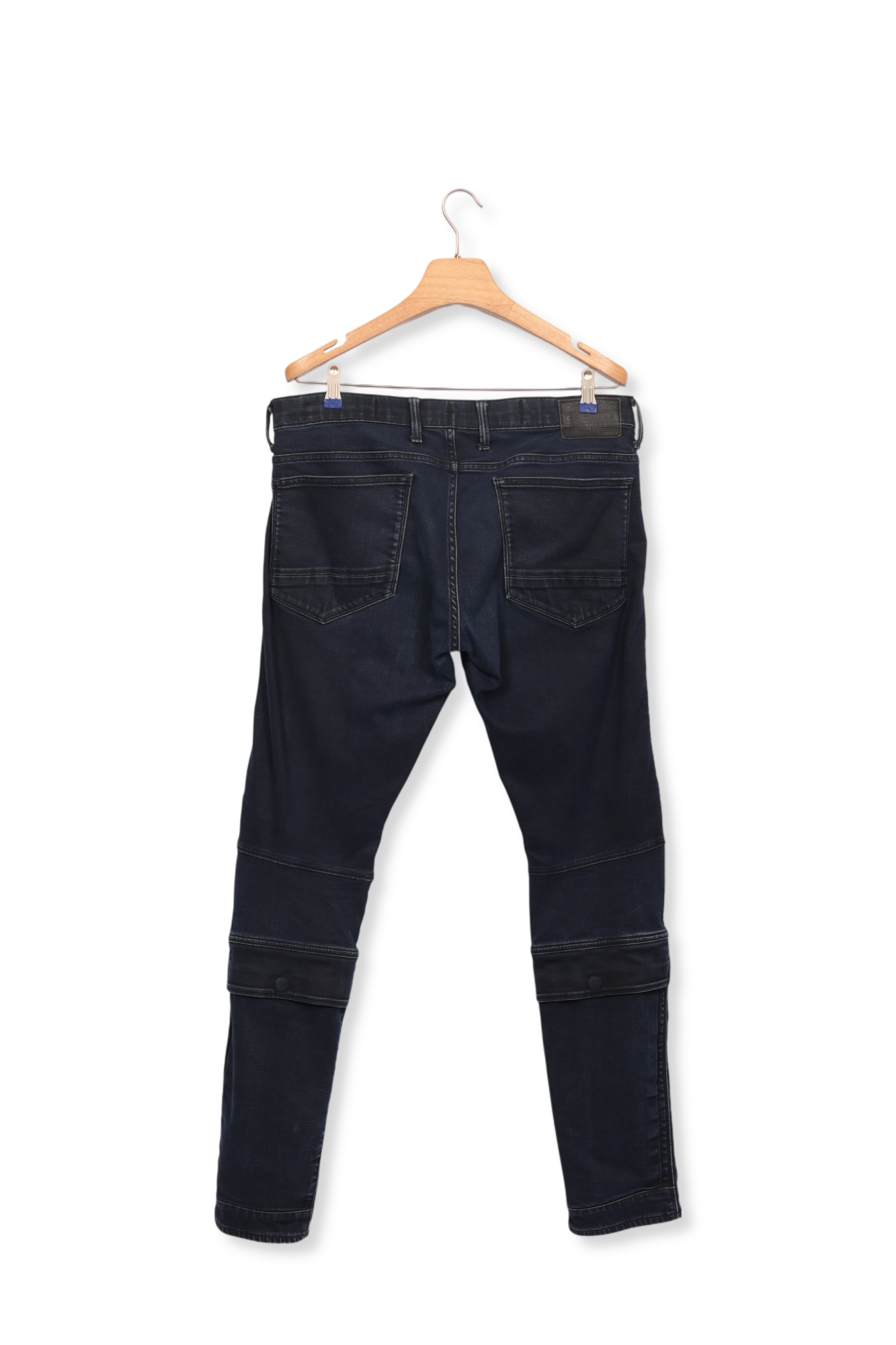 Airblaze 3D Skinny Originals Pitch Black Jeans Dada sport preloved - seconde main