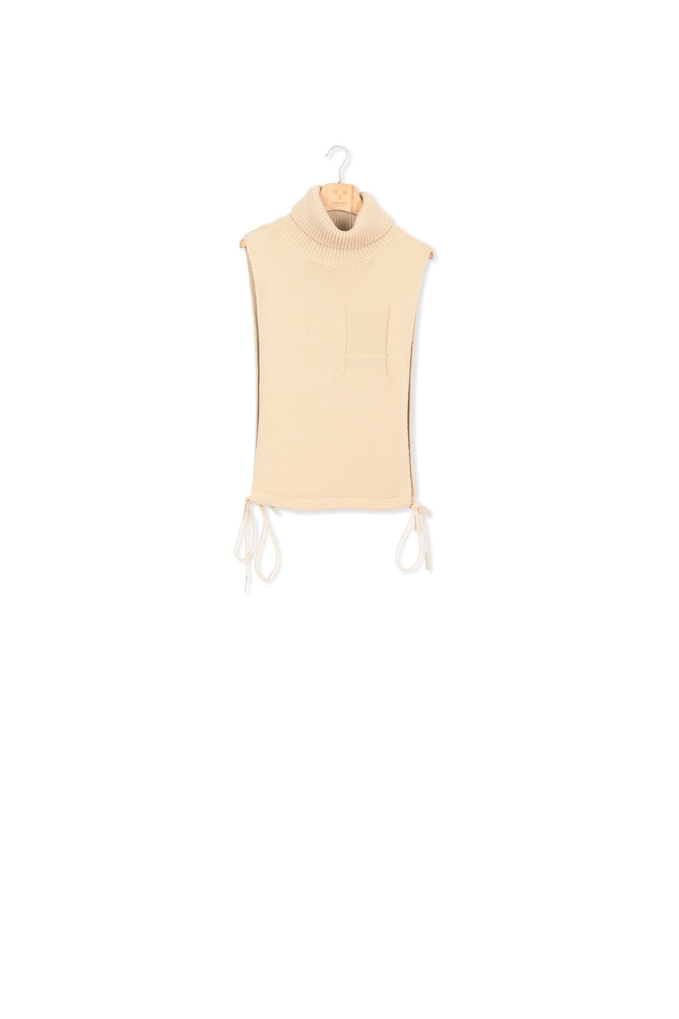 Knitted Top Open Side Turtle Neck Dada sport preloved - seconde main