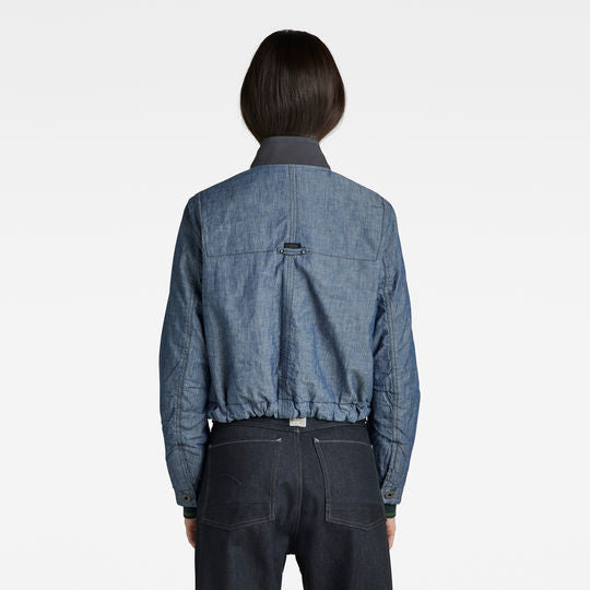 Gewatteerd Bomberjack Drawstring Dada sport preloved - seconde main