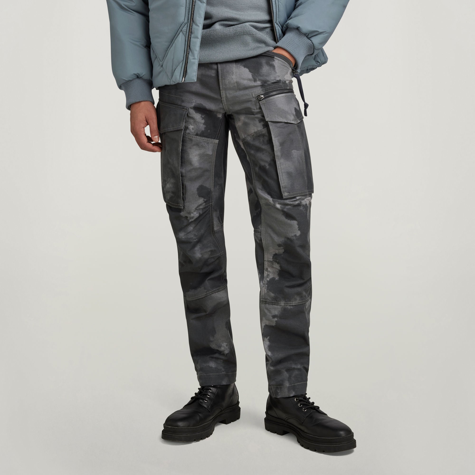 Rovic Zip 3D Regular Tapered Pants Dada sport preloved - seconde main