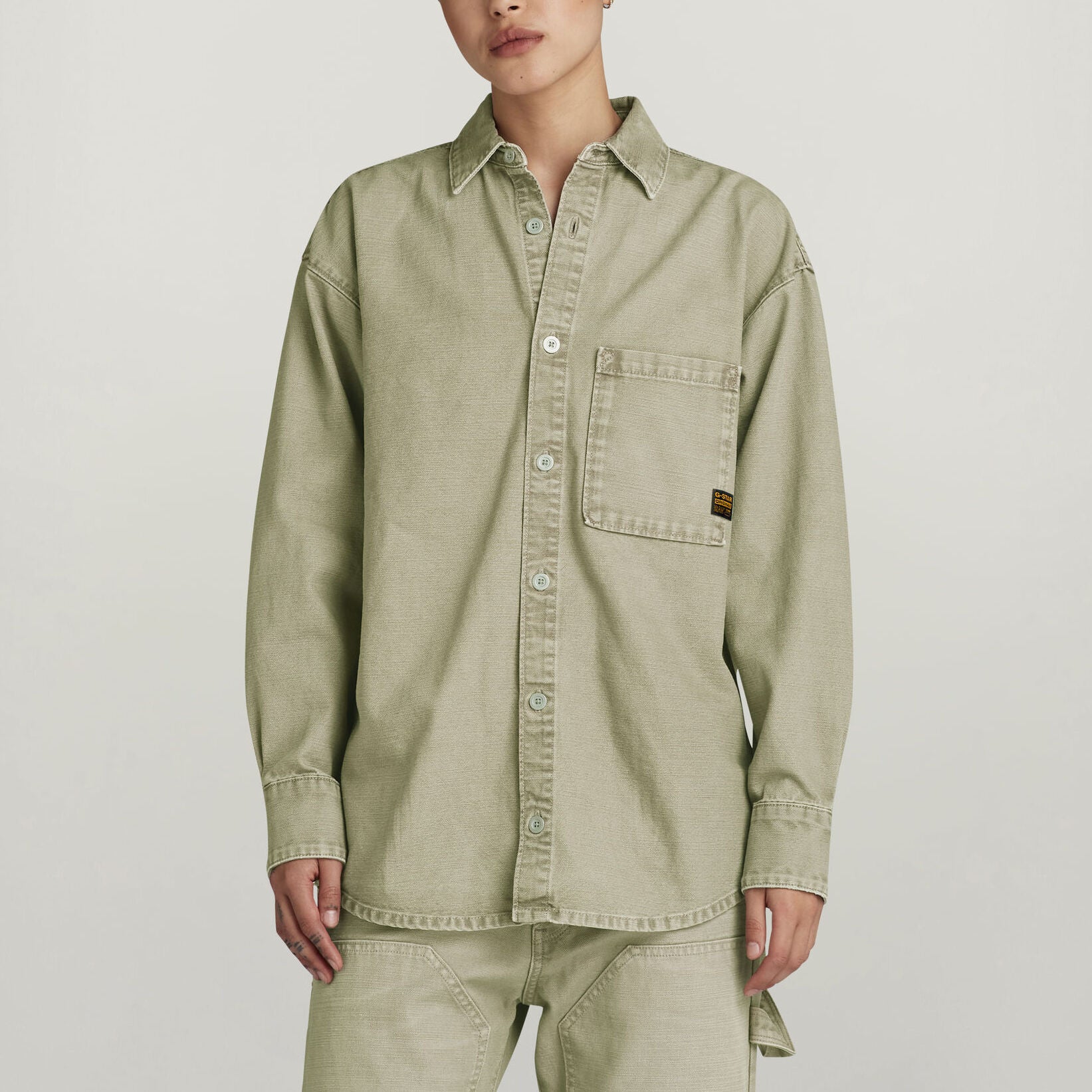 Relaxed Denim Overshirt Dada sport preloved - seconde main