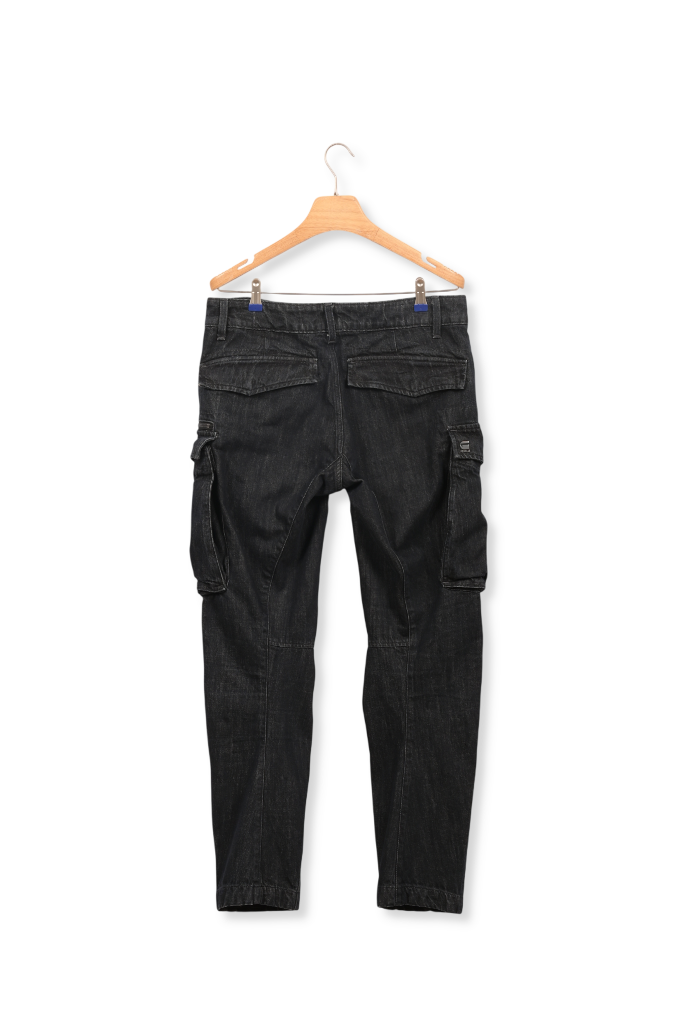 Rovic Zip Regular Tapered Denim Jeans Dada sport preloved - seconde main