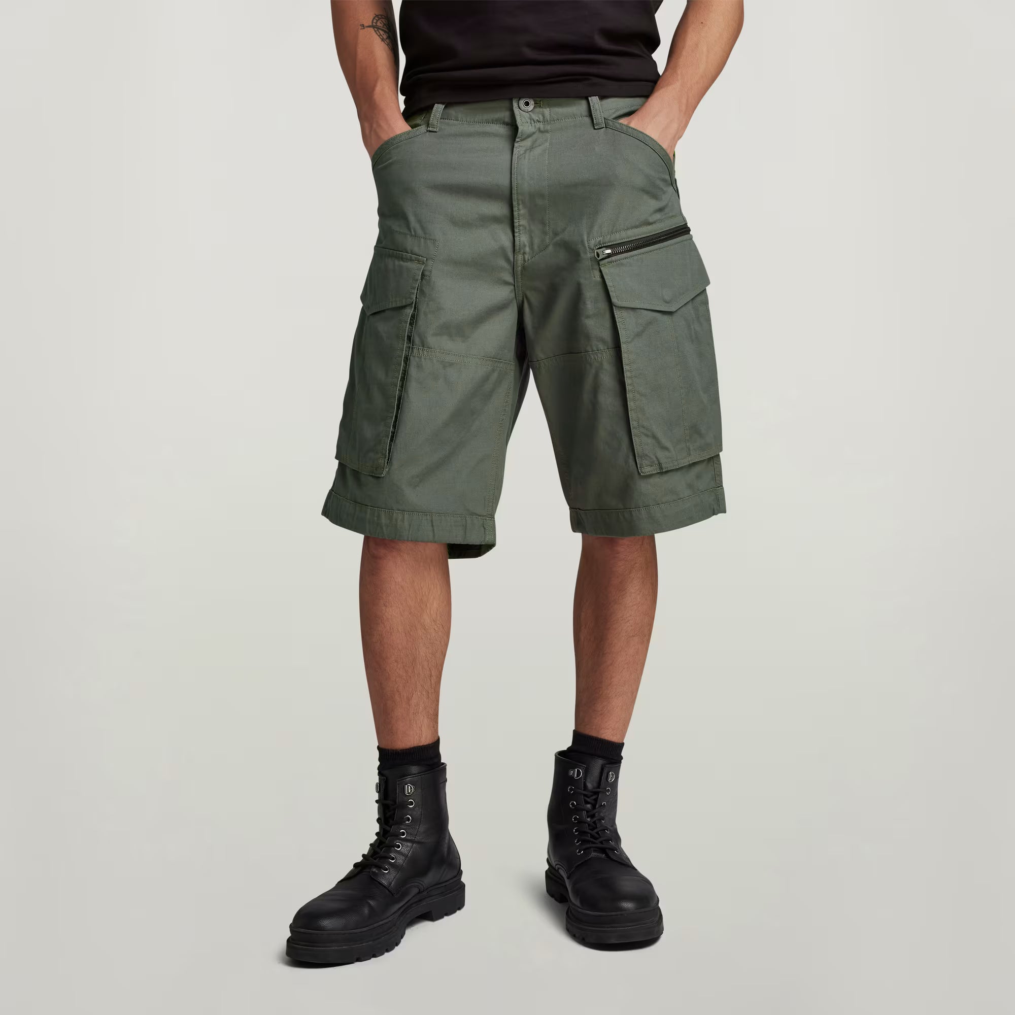 Rovic Zip Relaxed Shorts Dada sport preloved - seconde main
