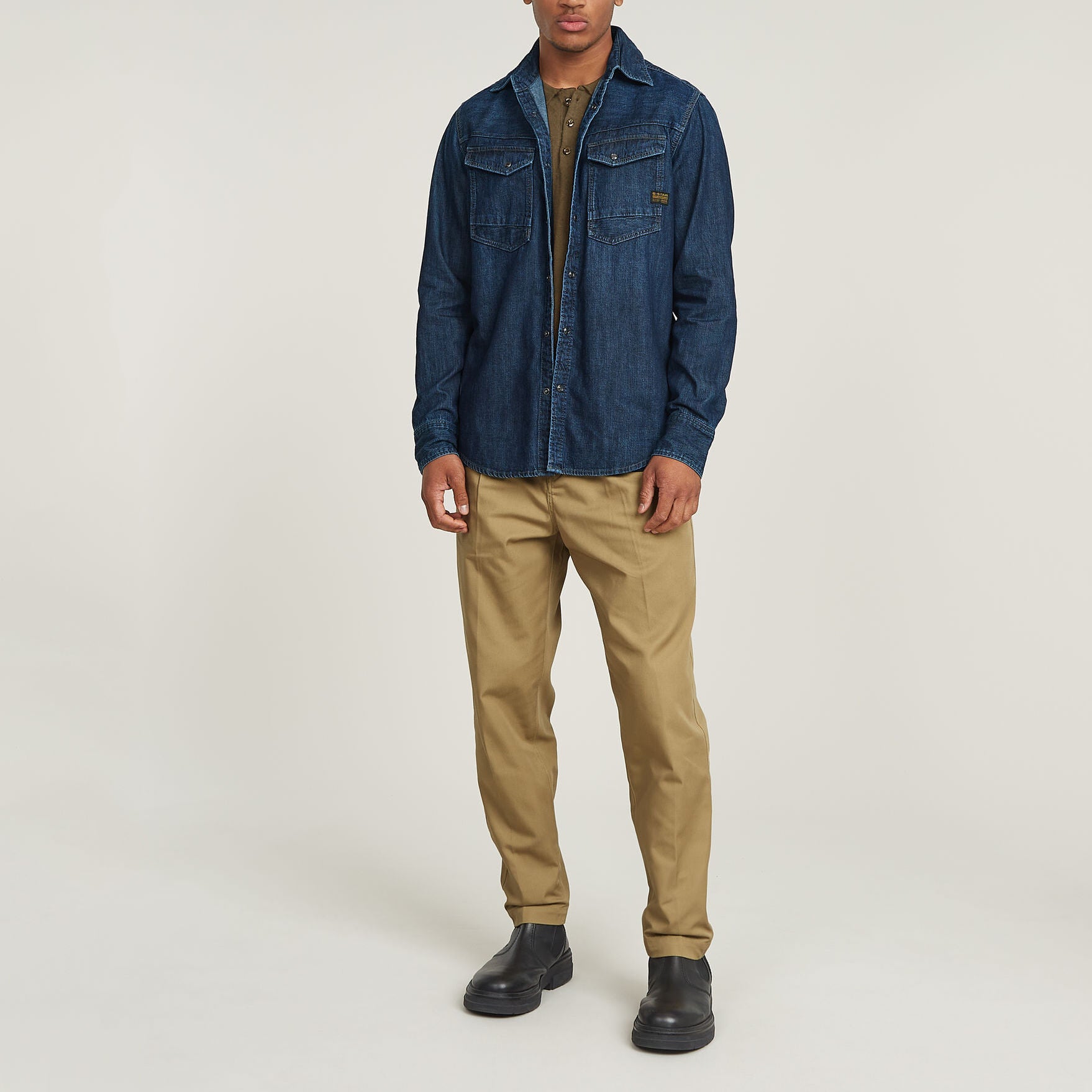 Slim Denim Shirt Dada sport preloved - seconde main