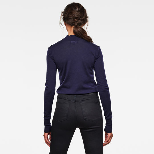 Stokyr Turtle Slim Knitted Sweater Dada sport preloved - seconde main