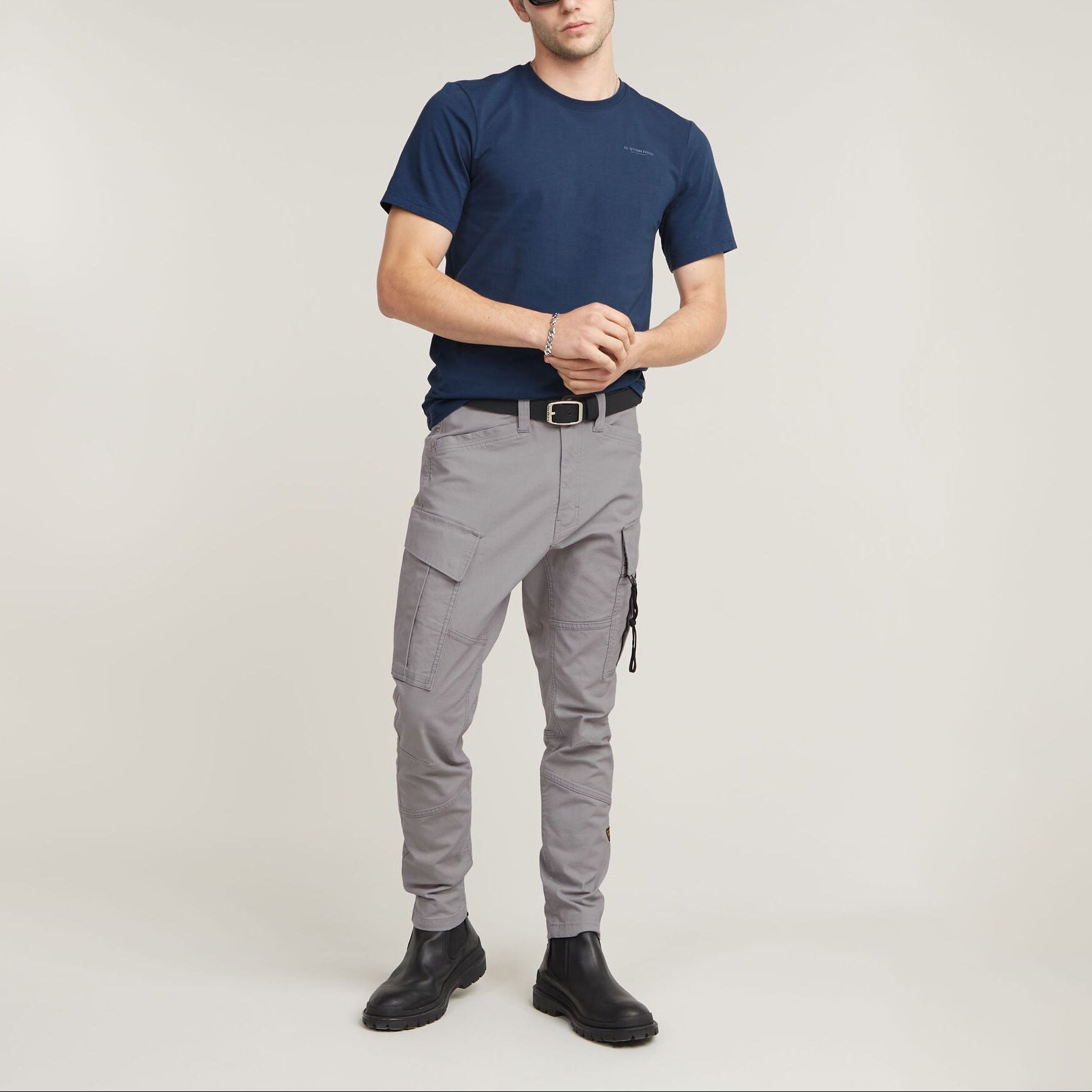 Zip Pocket 3D Skinny Cargohose Dada sport preloved - seconde main