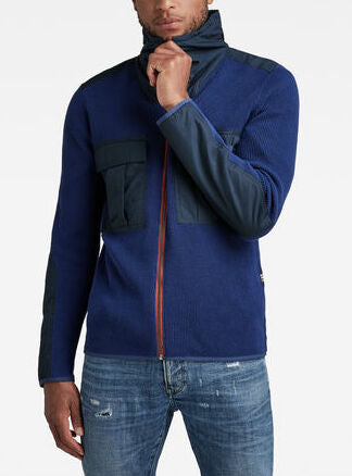 Cargo Zip Knitted Sweater Dada sport preloved - seconde main