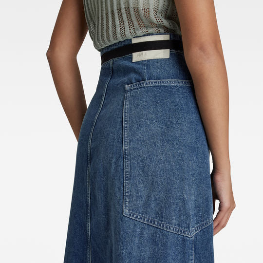 A-line Maxi Wrap Skirt Dada sport preloved - seconde main