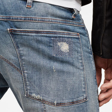 5620 G-Star Elwood 3D Zip Knee Super Slim Jeans Dada sport preloved - seconde main