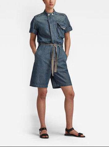 Short Sleeve Workwear Playsuit Dada sport preloved - seconde main