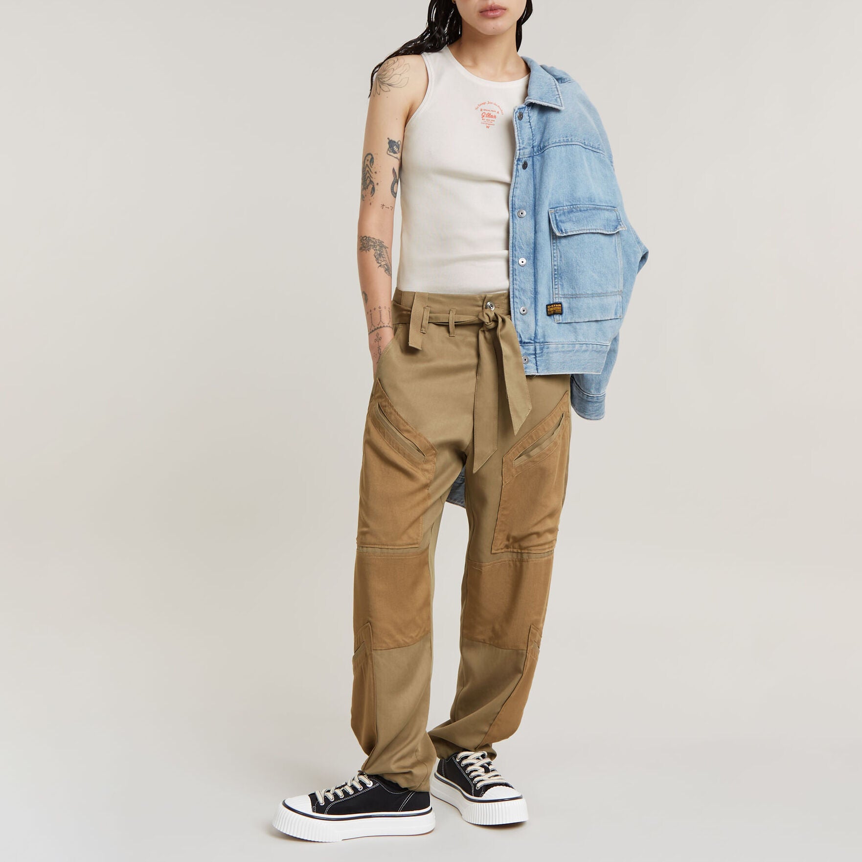 Tone On Tone Cargo Broek Dada sport preloved - seconde main