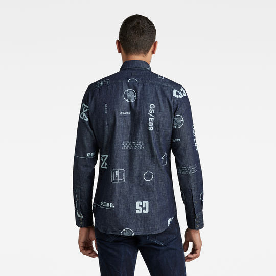 3301 Slim Shirt Dada sport preloved - seconde main