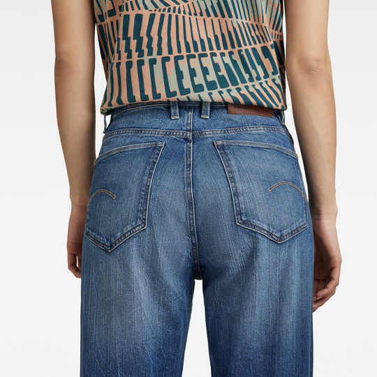 Janeh Ultra High Mom Ankle Jeans Dada sport preloved - seconde main