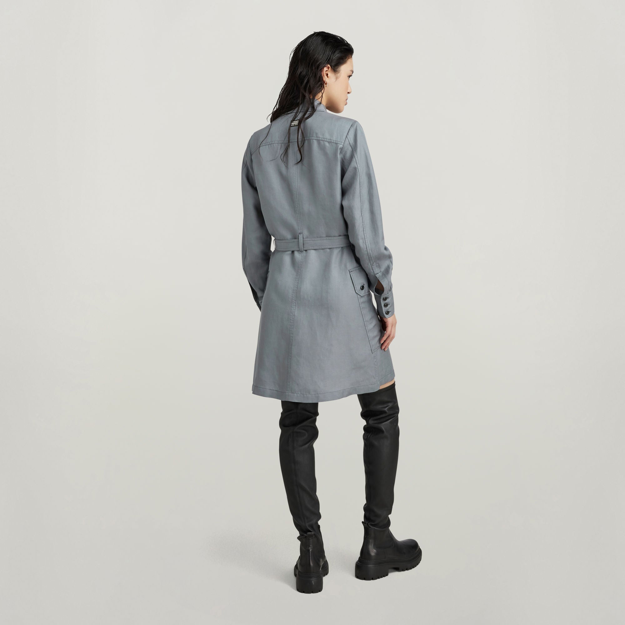 Military Shirt Dress Dada sport preloved - seconde main