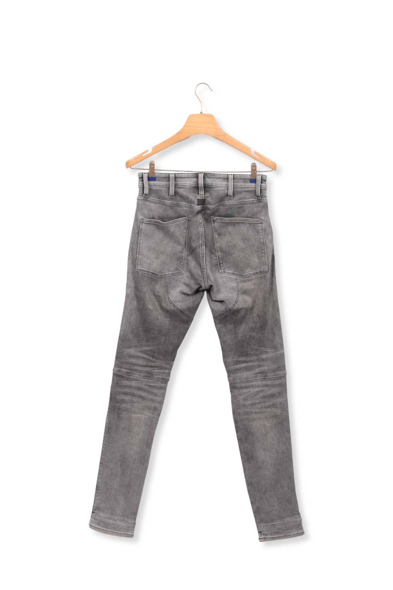 5620 3D Zip Knee Skinny Jeans Dada sport preloved - seconde main