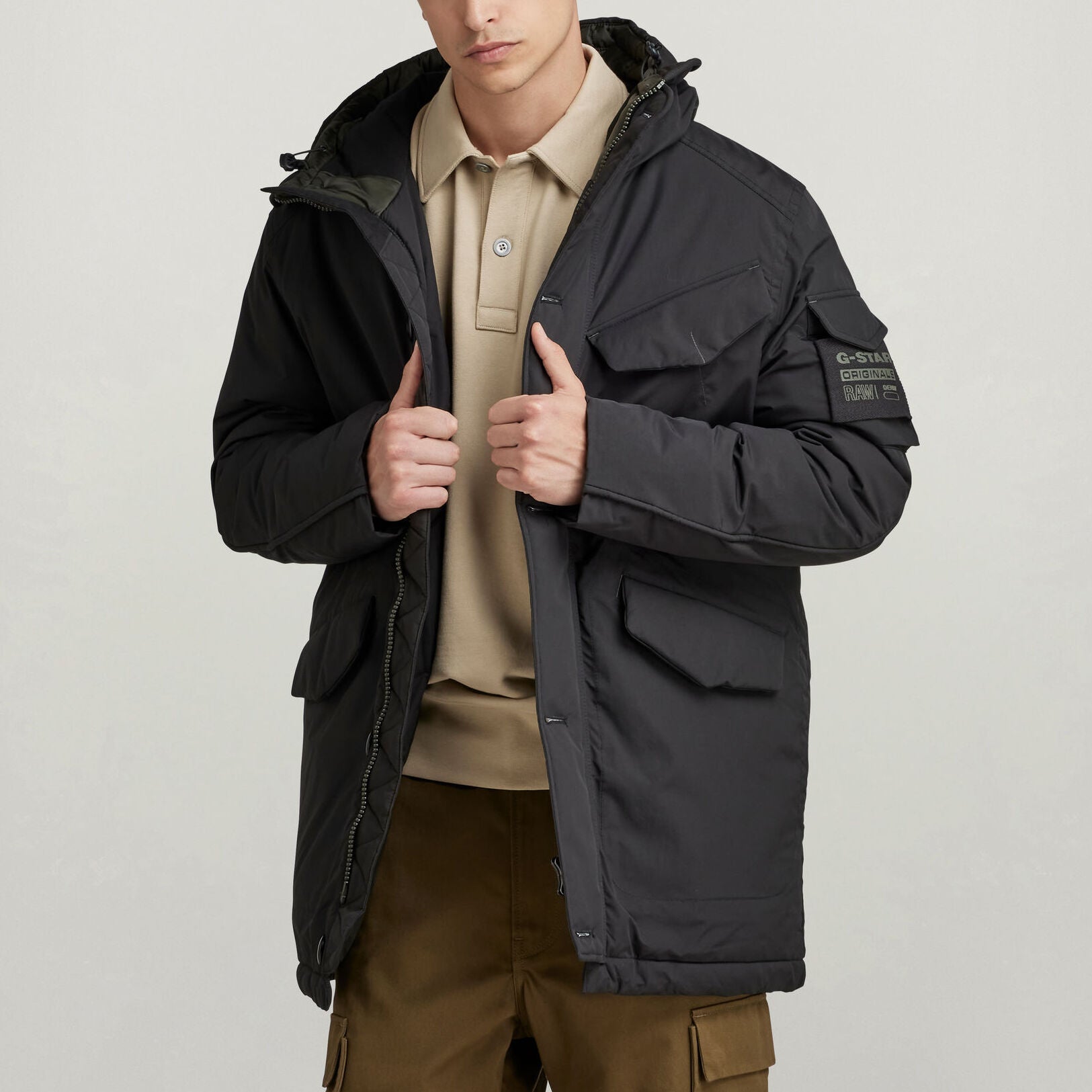 Vodan Padded Hooded Parka Dada sport preloved - seconde main