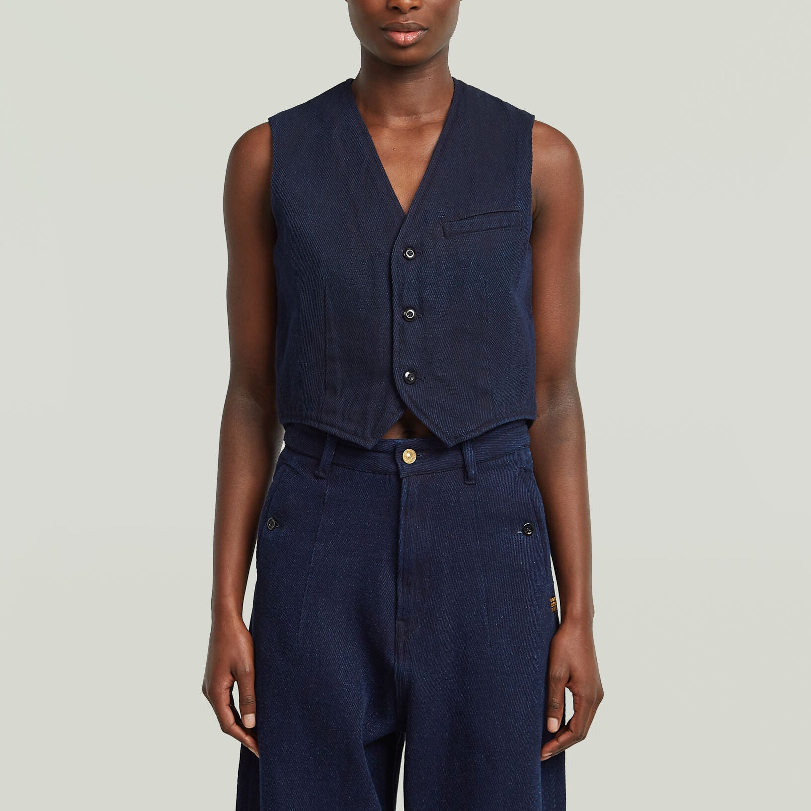 Denim Waistcoat Dada sport preloved - seconde main