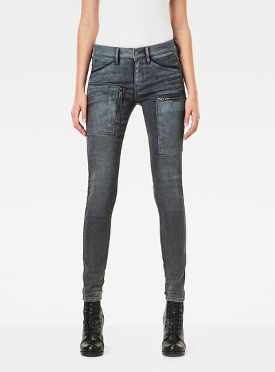 Powel Mid Waist Skinny Jeans Dada sport preloved - seconde main