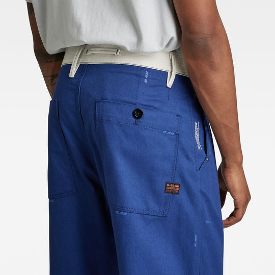 E Pleated Relaxed Chino Dada sport preloved - seconde main