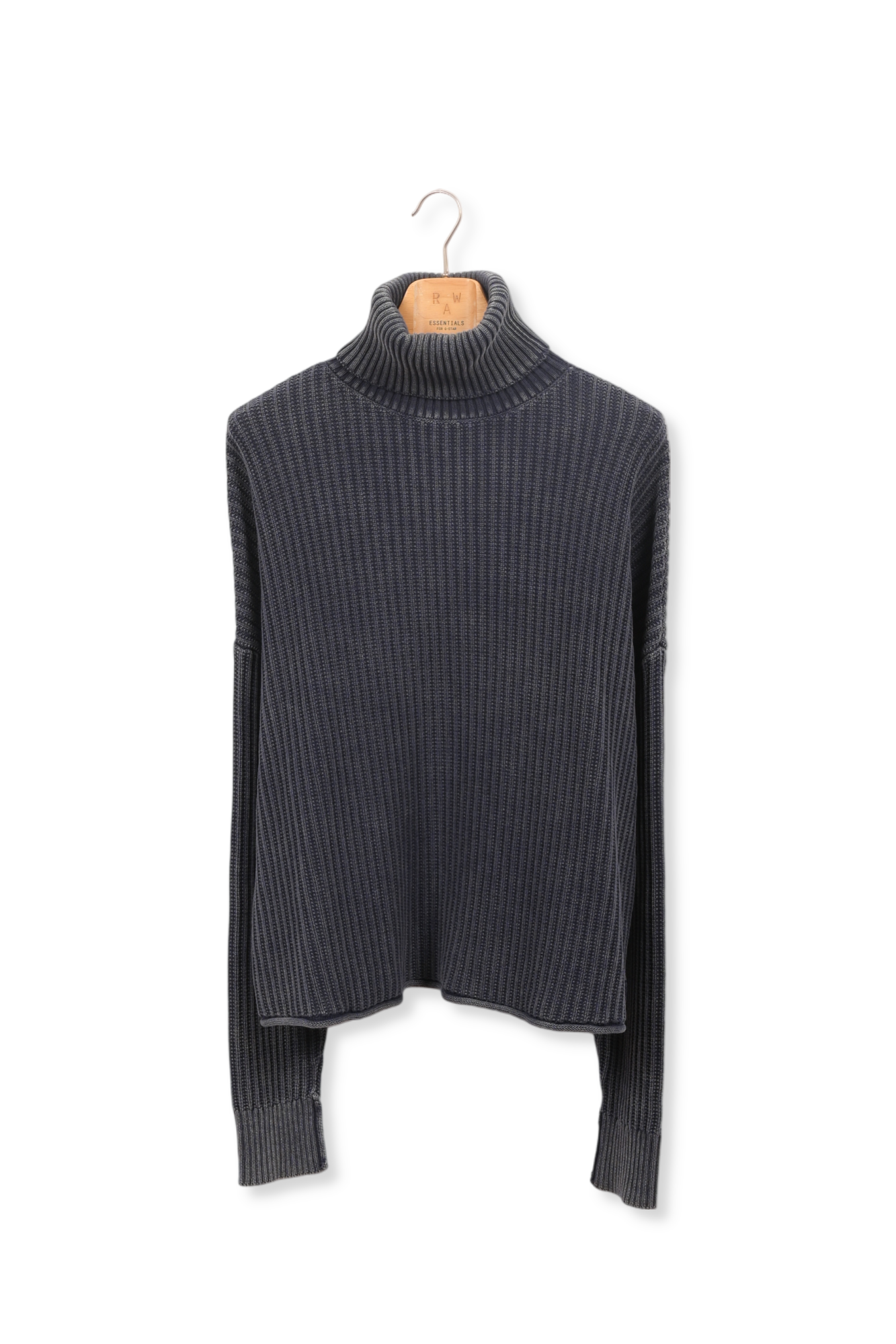 Loose Overdyed Turtle Knitted Pullover Dada sport preloved - seconde main