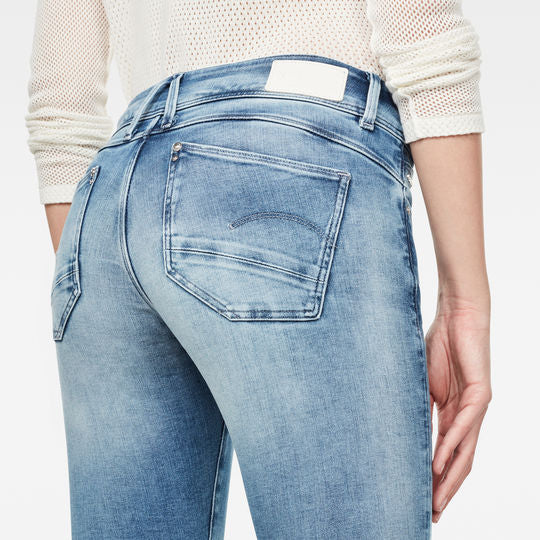 Jean Lynn Mid Skinny Ripped Edge Ankle Dada sport preloved - seconde main