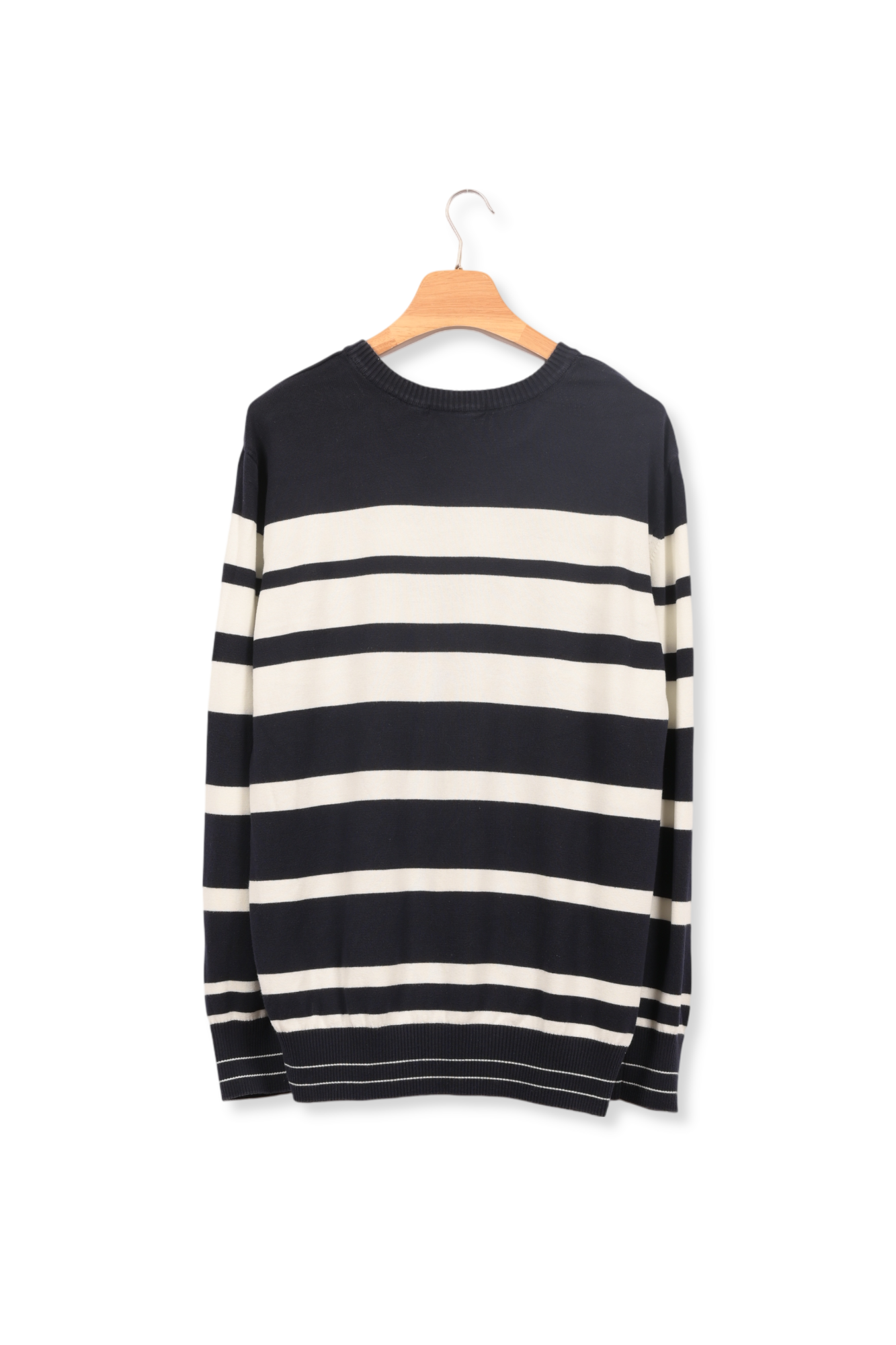 Irregular Stripe Knitted Sweater Dada sport preloved - seconde main