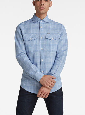 Chemise Marine Service Slim Dada sport preloved - seconde main