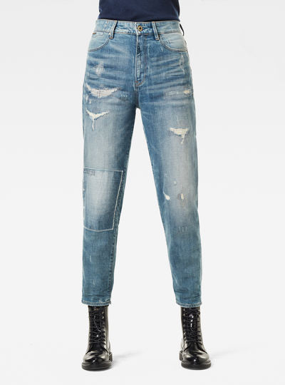 Jean Janeh Ultra High Mom Ankle Dada sport preloved - seconde main