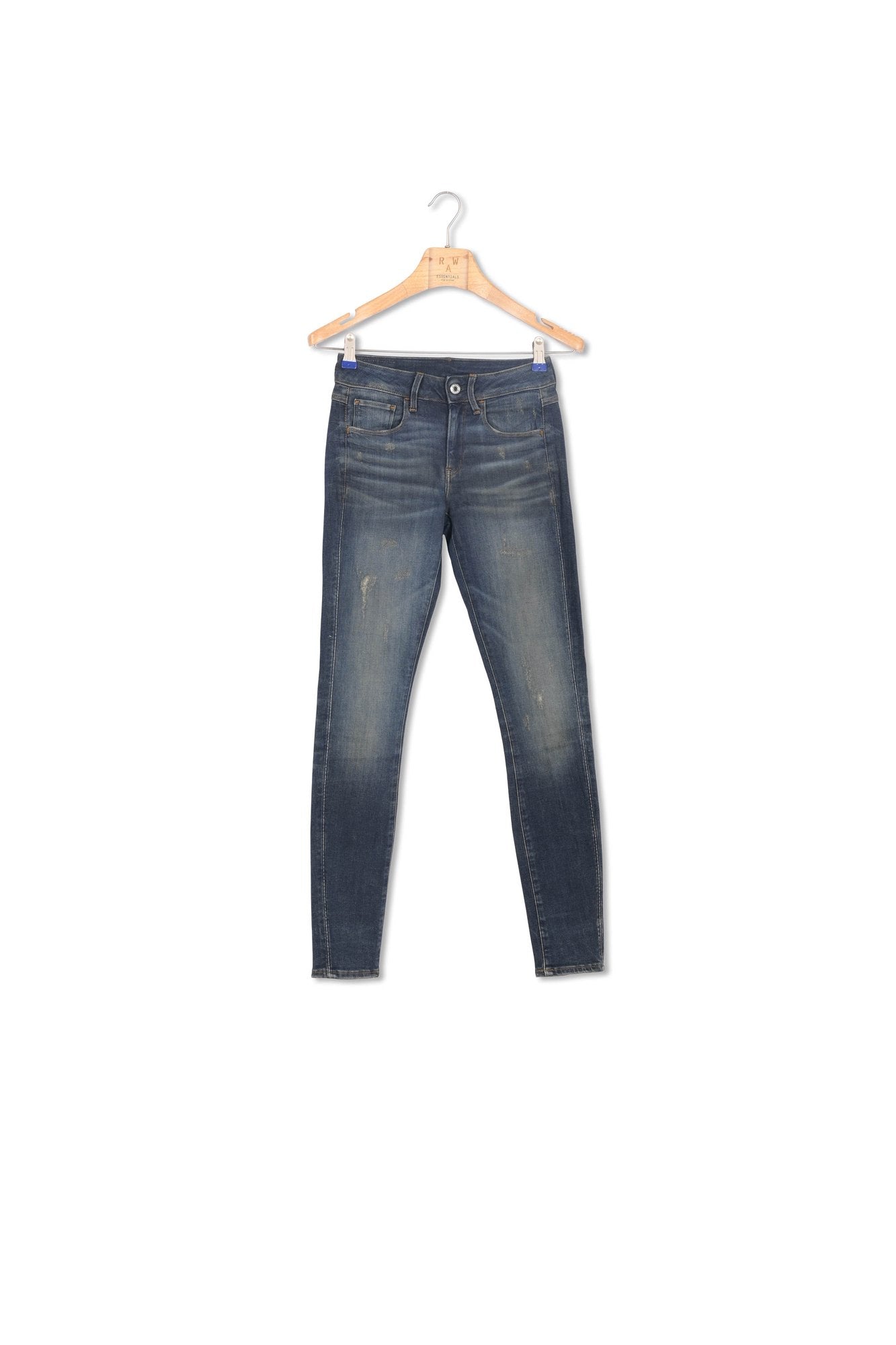 3301 Deconstructed Mid Waist Straight Jeans Dada sport preloved - seconde main