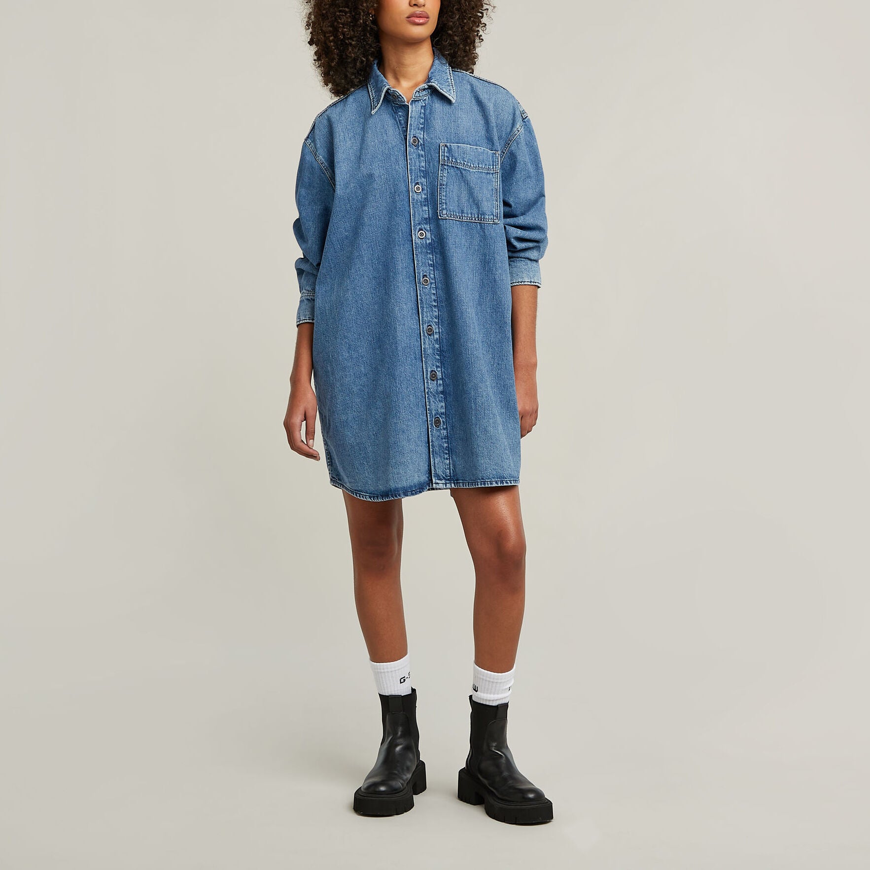 Oversized Denim Dress Dada sport preloved - seconde main