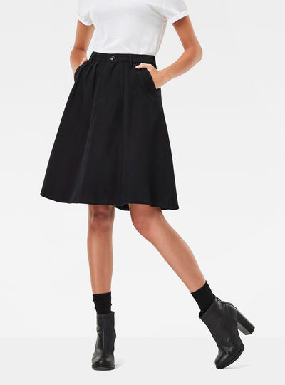 Bronson Ultra High Waist A-Line Skirt Dada sport preloved - seconde main