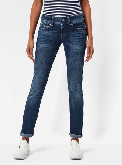 Midge Saddle Mid Waist Straight Jeans Dada sport preloved - seconde main