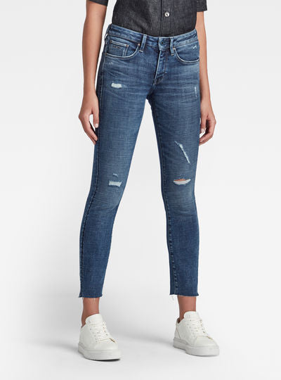 3301 Mid Skinny Ankle Jeans Dada sport preloved - seconde main