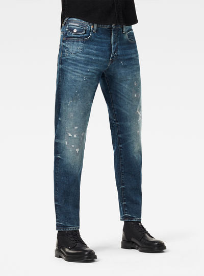 Morry 3D Relaxed Tapered Selvedge Jeans Dada sport preloved - seconde main