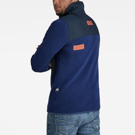 Cargo Zip Knitted Sweater Dada sport preloved - seconde main