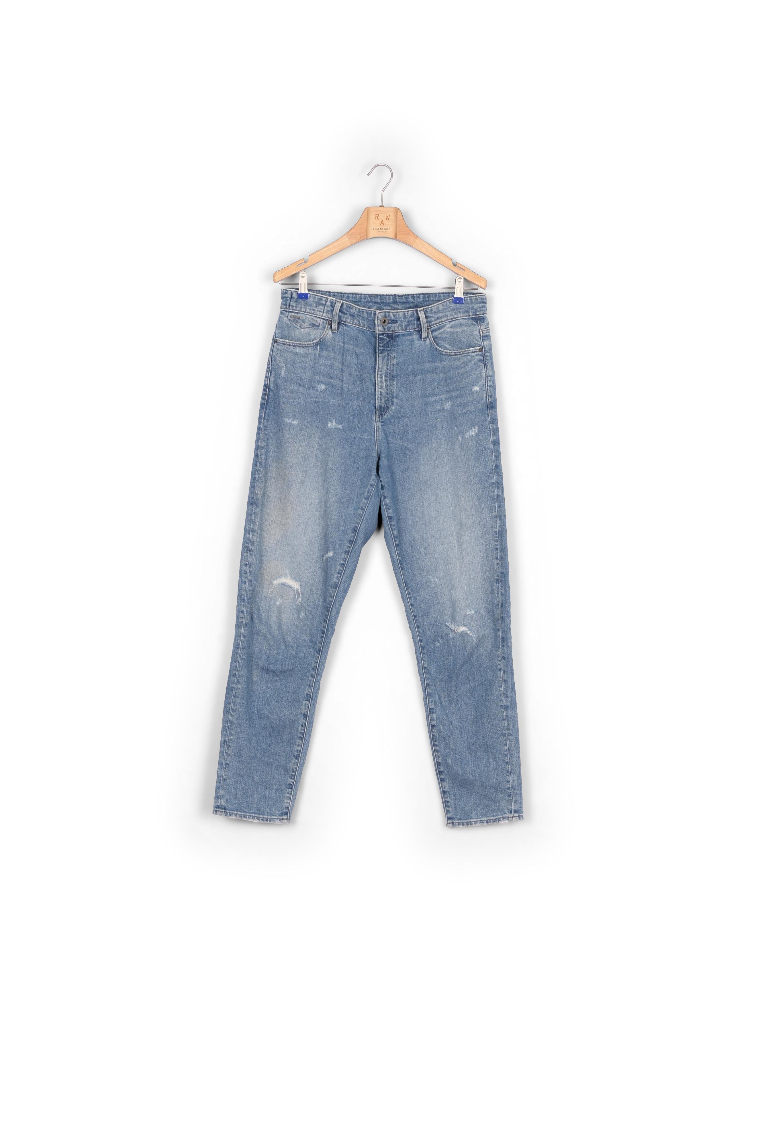 Jean Janeh Ultra High Mom Ankle Dada sport preloved - seconde main