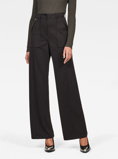 Army High Broek Met Wijde Pijp Dada sport preloved - seconde main