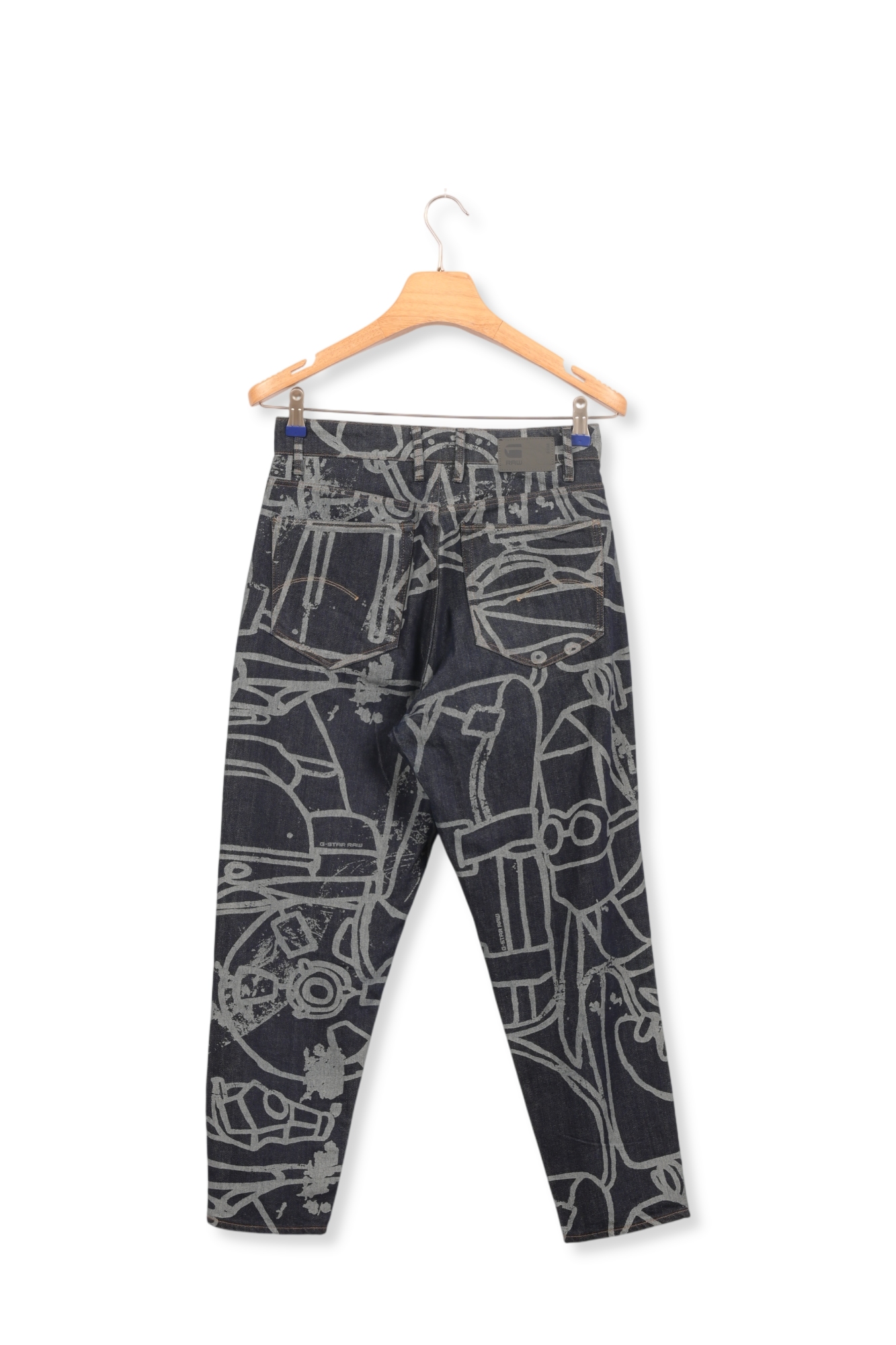 Janeh Ultra High Mom Ankle Jeans Dada sport preloved - seconde main