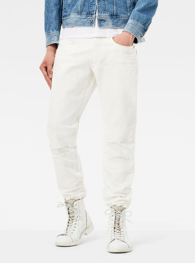 3301 Moto-Restored Tapered Jeans Dada sport preloved - seconde main