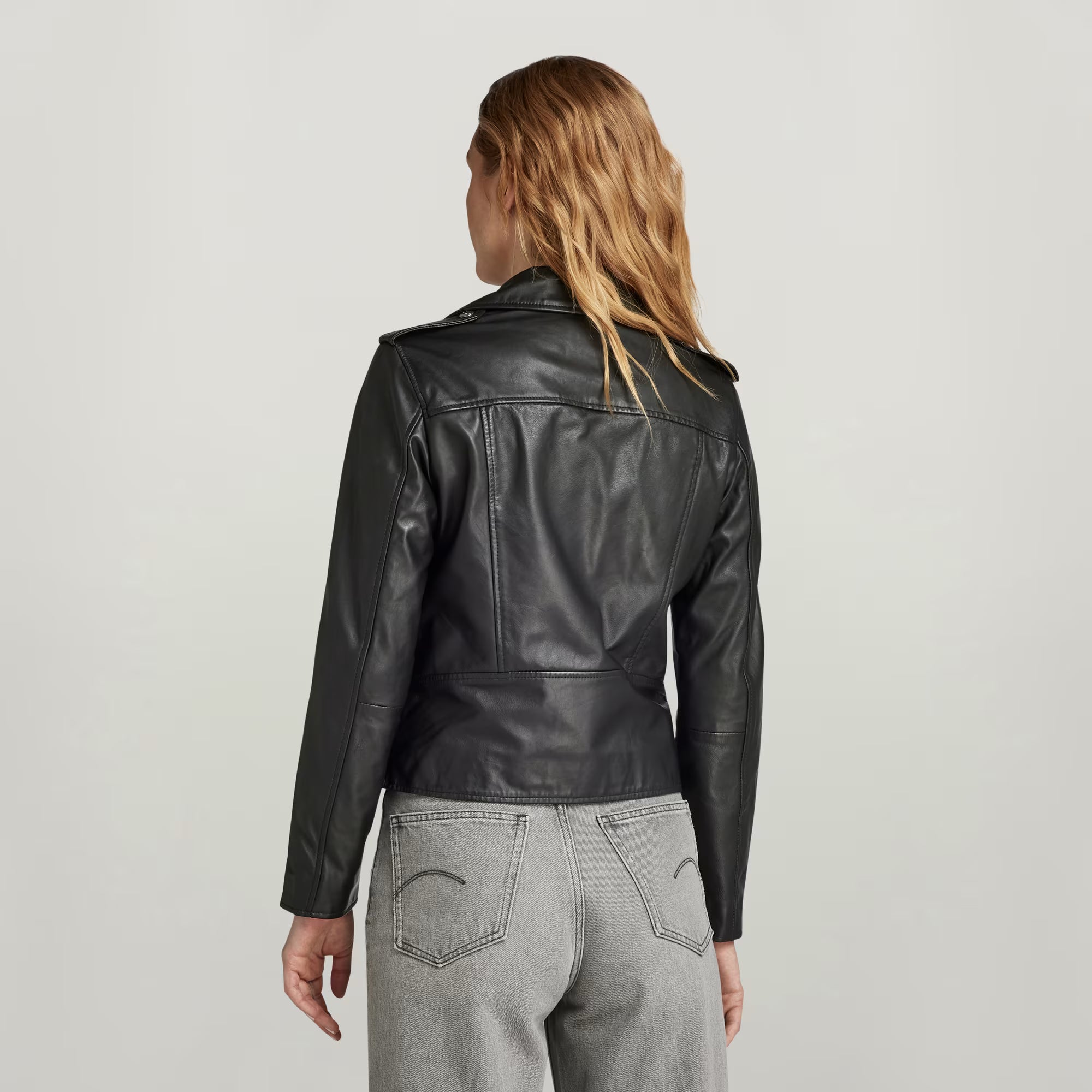 Leather Biker Jacket Dada sport preloved - seconde main