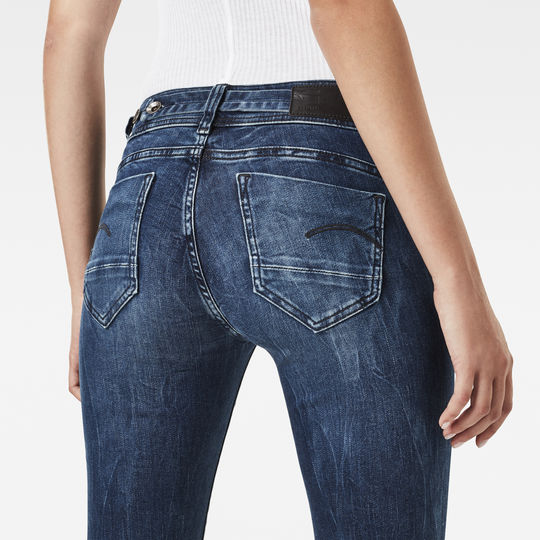 Midge Saddle Mid Waist Straight Jeans Dada sport preloved - seconde main