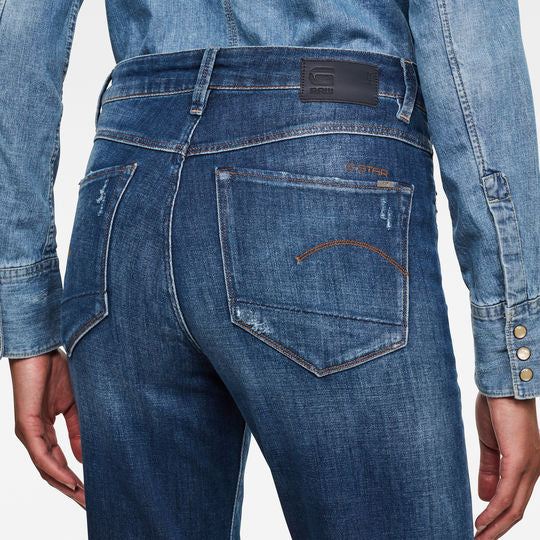 3301 High Straight 90's Ankle Jeans Dada sport preloved - seconde main