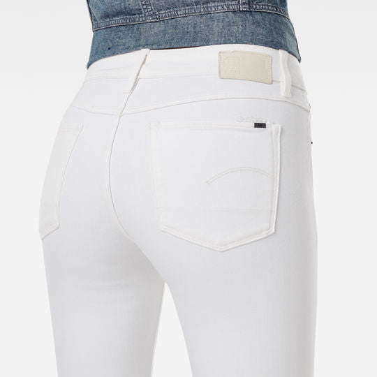 3301 Mid Skinny Ripped Edge Ankle Jeans Dada sport preloved - seconde main